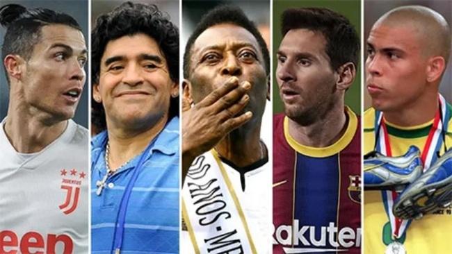 Top 10 cầu thủ hàng đầu thế giới qua mọi thời đại